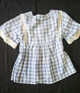 Cute Cherry Gingham Pajama Set