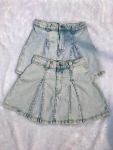 H&amp;M Mini Denim Skirt (New)