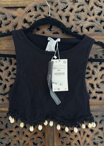 Limited Edition Brand New Bohemian Zara Crop Top