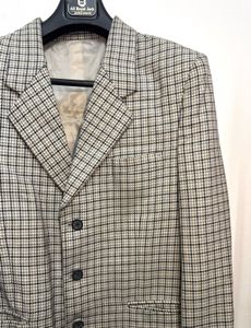 Checkered Blazer - Classic Style