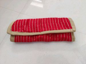 Red jewellery organiser pouch