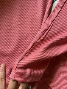 cute Flared Ribbed Pants