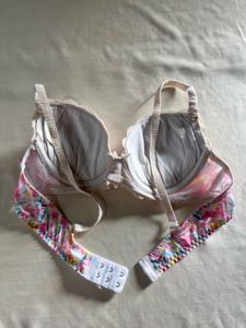 Floral Lace Padded Bra