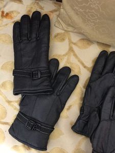 Three Pair Glove Leather