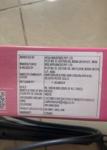 VEGA I-Curl Hair Curler