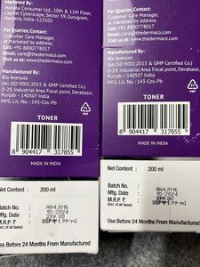 The Derma Co Anti Acne Hydrating Spray Pack 2