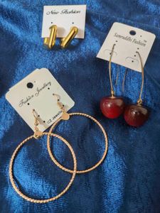 Earrings Combo (3 pairs)
