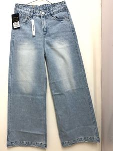 Wide Leg Denim Jeans