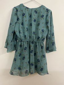 Flowy Floral Mini Dress