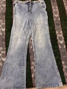 Light Wash Flare Jeans