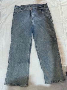 Light Wash Wide Leg Jeans