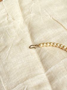 Elegant Pearl Maang Tikka with Pink Stone