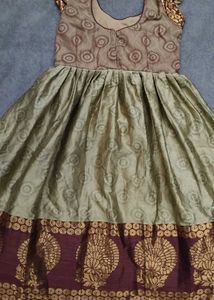 kike new ethnic Girls' Festive Dress