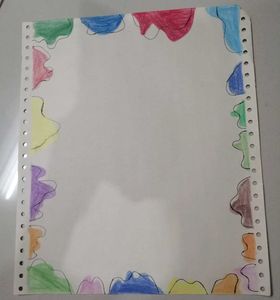 Hand-drawn Border Paper