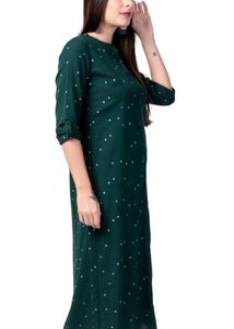 Green Polka Dot Kurta