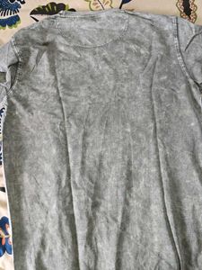Grey Tie-Dye Pullover Sweatshirt