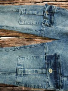 zara man's Blue Denim 6 Pocket Jeans Pants