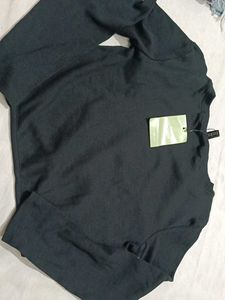 H&amp;M Black Wrap Top
