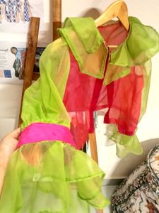 organza shrug