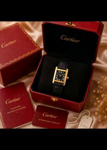 CARTIER👉🏽 TANK W1529856👉🏽 Size 34MM PREMIUM QU