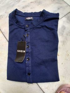 men short kurta cum tshirt