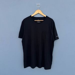Men's Black Pocket T-Shirt