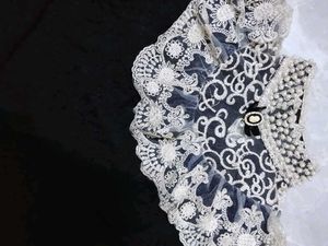 Elegant Black Lace Ethenic top