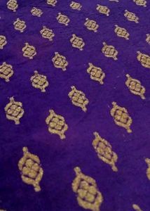 Purple Cotton Blouse Piece