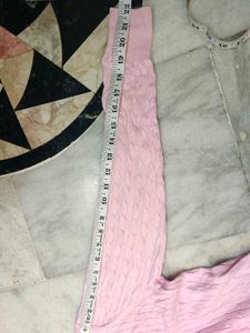 S. Polo Assn. Pink Cable Knit Sweater