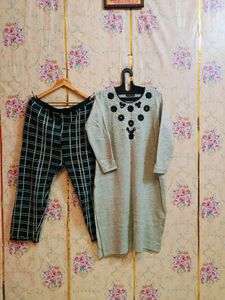 🇳🇿💫🎀Elegant Kurta with Palazzo Set