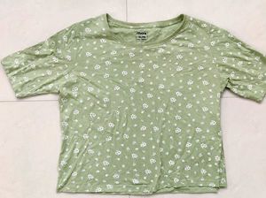 MAX 100% Cotton Floral Print T-Shirt | Bust 38"