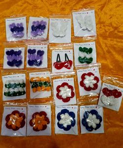 Handmade Hair Clips & Accessories combo