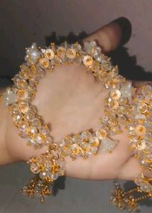 Elegant Crystal &amp; Floral Charm Bracelets