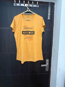 Yellow Graphic T-Shirt