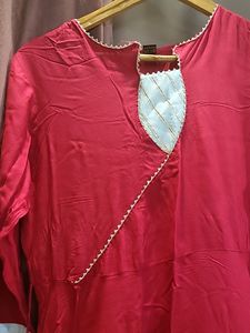 Gotta Patti Gown With Dupatta