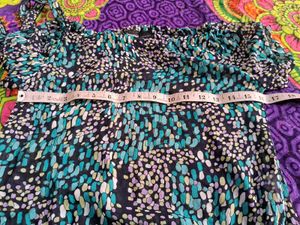 Off-Shoulder Smocked T