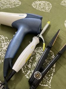 Hair Appliances Combo - Dryer,Curl,Straightener