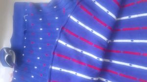 Uniform - 2 brown pleated skirts+free blue skirt