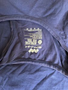 Blue Racerback Tank Top