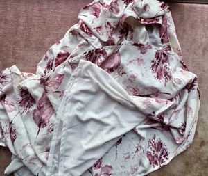 Chic Floral Print Midi Dress