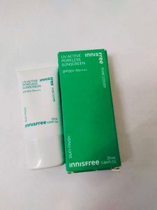 Innisfree UV Active Poreless Sunscreen SPF50+