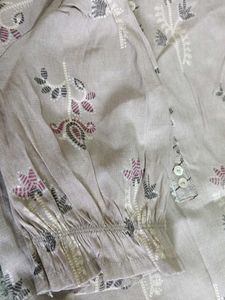 Floral Print Kurta