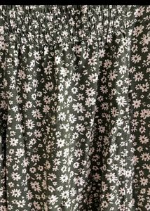 Chic Green Floral Smocked Top