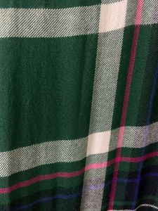 Classic Plaid Dress With Extra Sleeves