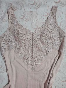 Lace Trim Chemise