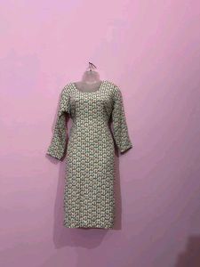 Stylish Printed Kurta with Dupatta and Salwar