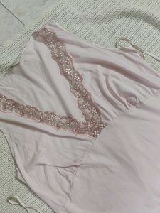 M&amp;S Elegant V-Neck Nightgown