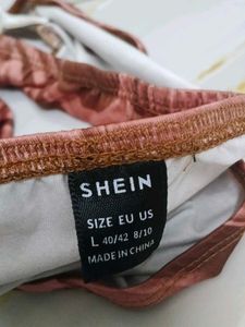 (800)Brown Marble Tube Top