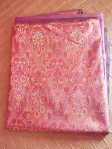 🌷Elegant Lavender Silk Saree With Blouse🌷