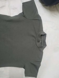 Mock Neck T-Shirt
